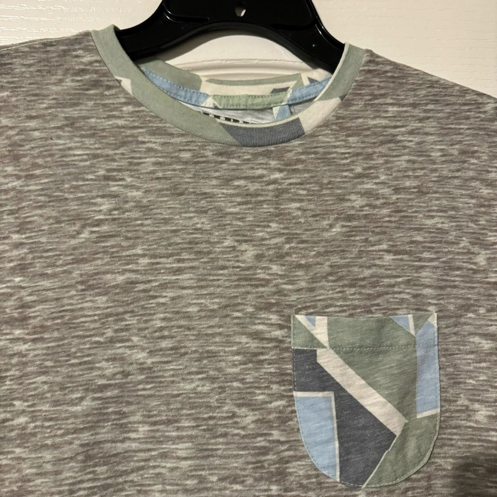 Third & Army Ringer Pocket Heather T-Shirt